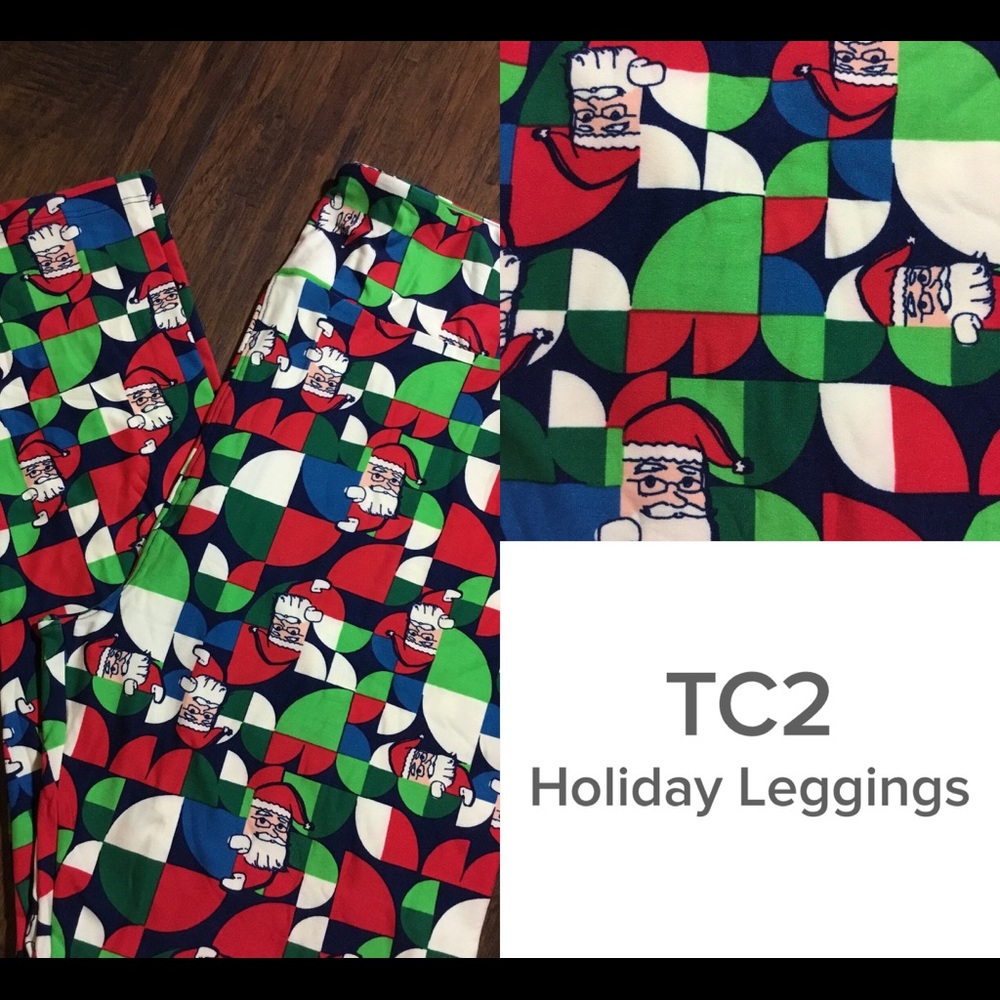 New Lularoe TC2 Holiday Leggings